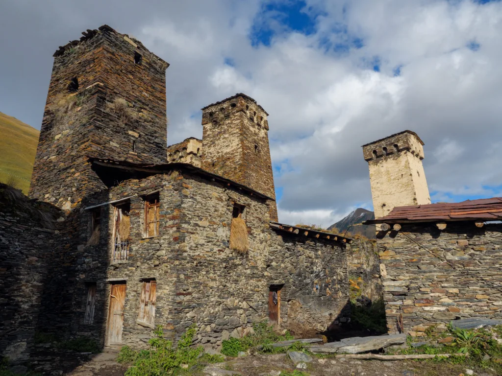 Svan architecture in Ushguli