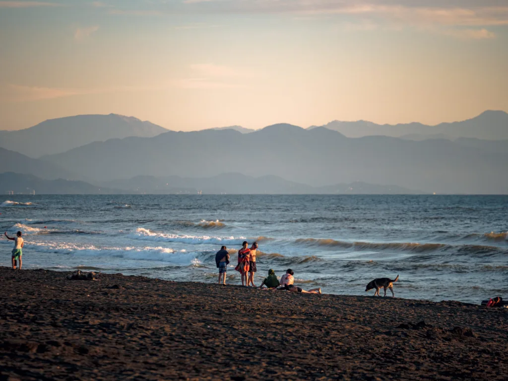 Ureki Georgia black sand beach with healing properties