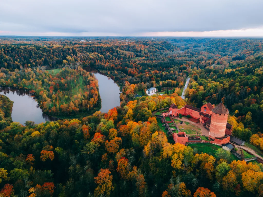 Turaida Castle in Sigulda, Latvia